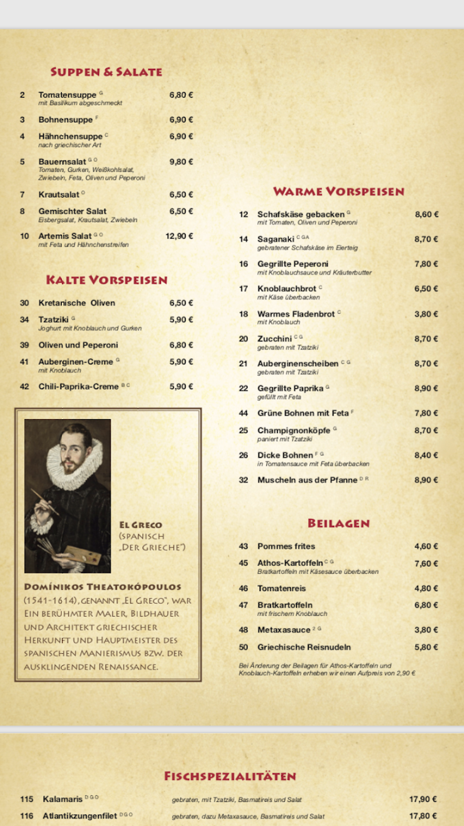 Menu El Greco-8