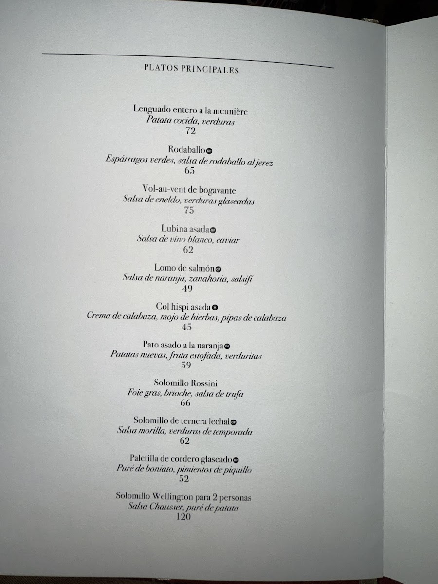 Menu El Grill De Marbella Club-4