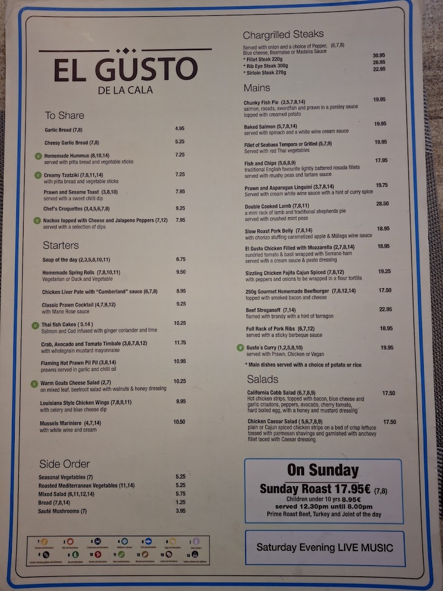 Menu El Gusto De La Cala-3