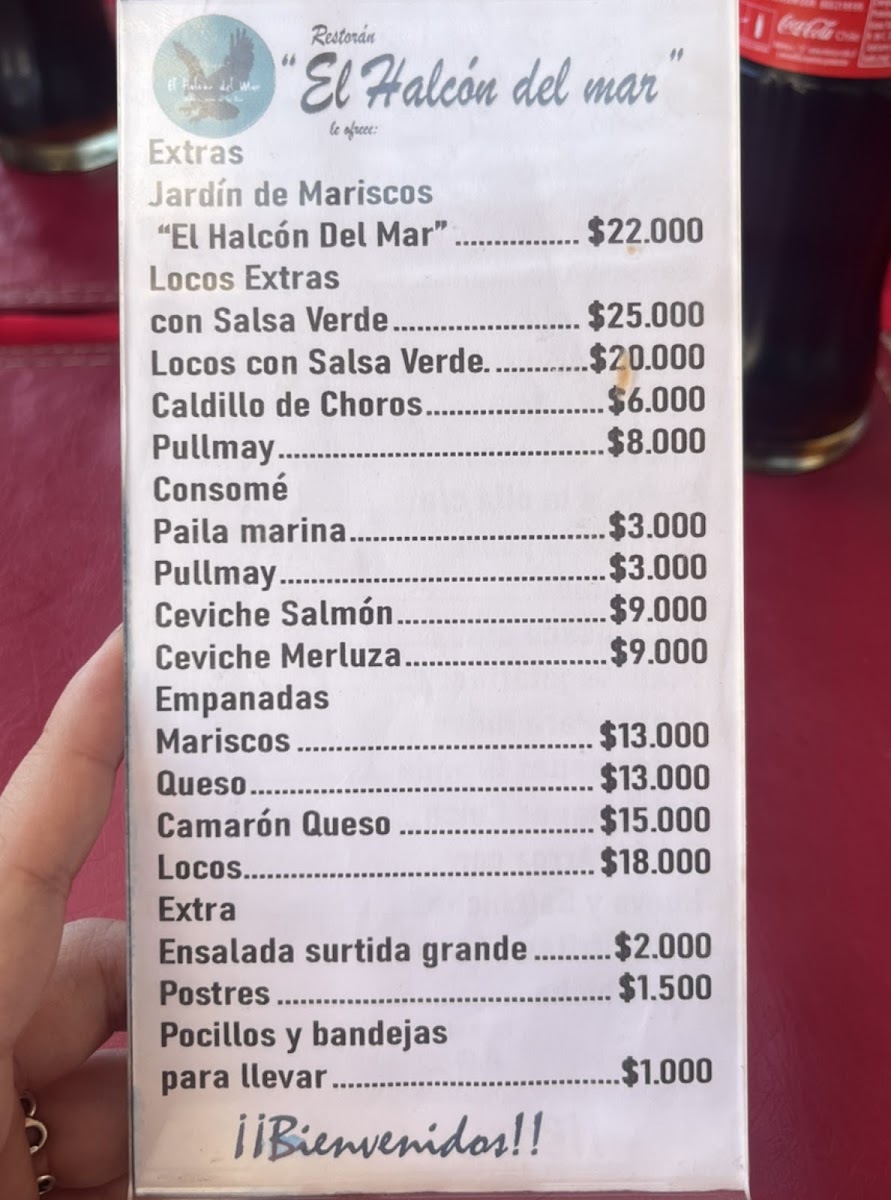 Menu El Halcon Del Mar-3