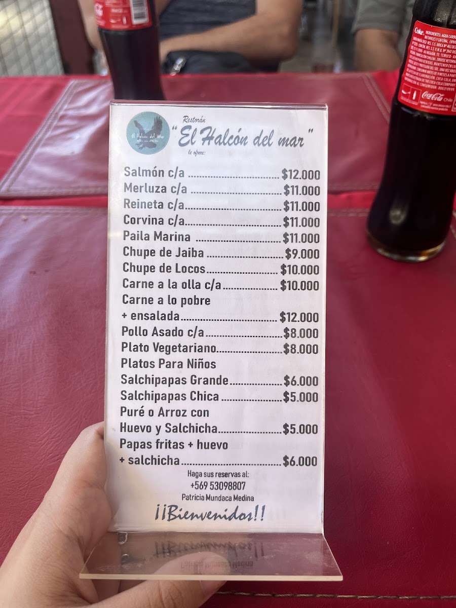 Menu El Halcon Del Mar-5