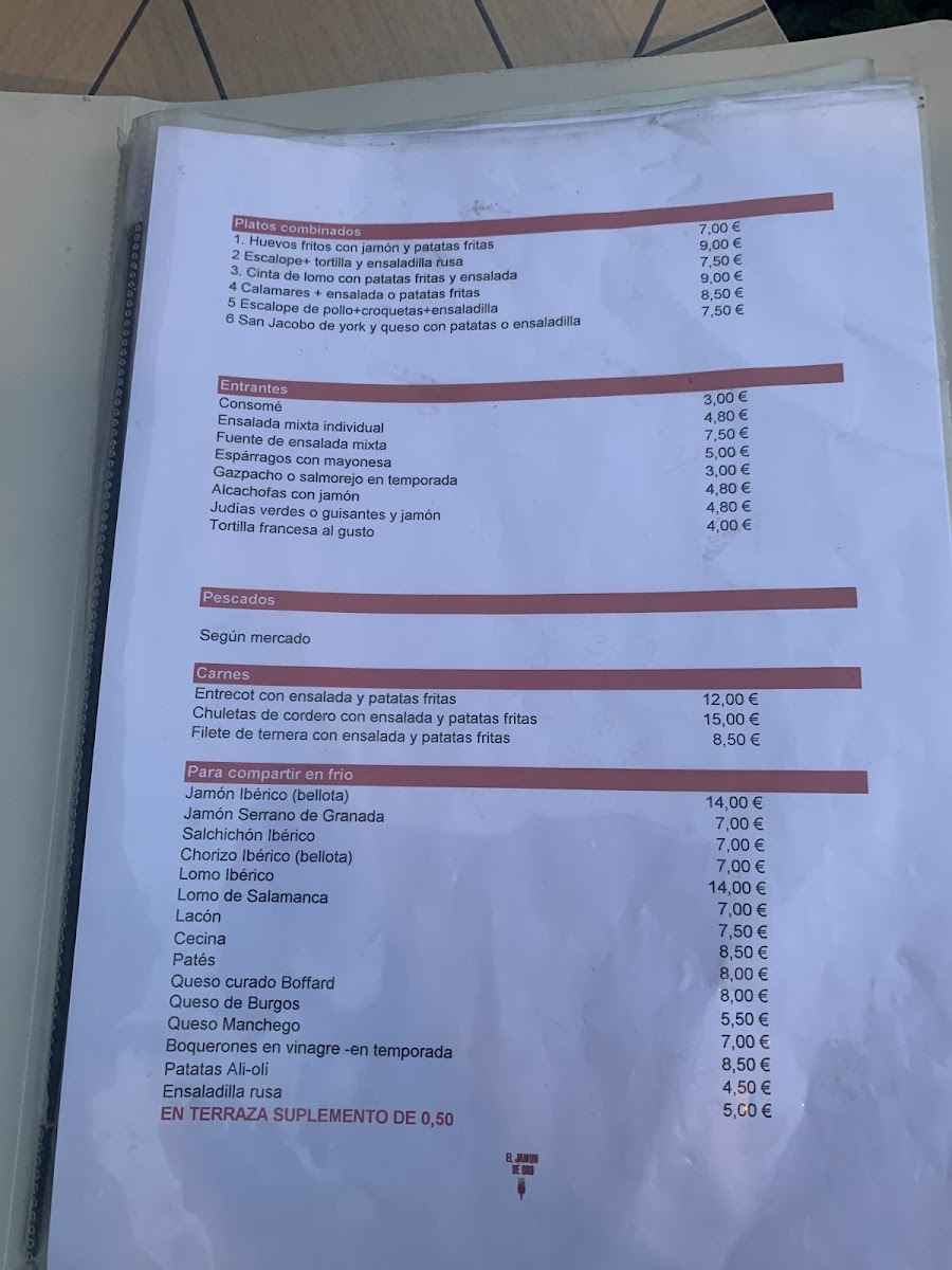 Menu El Jamón De Oro-4