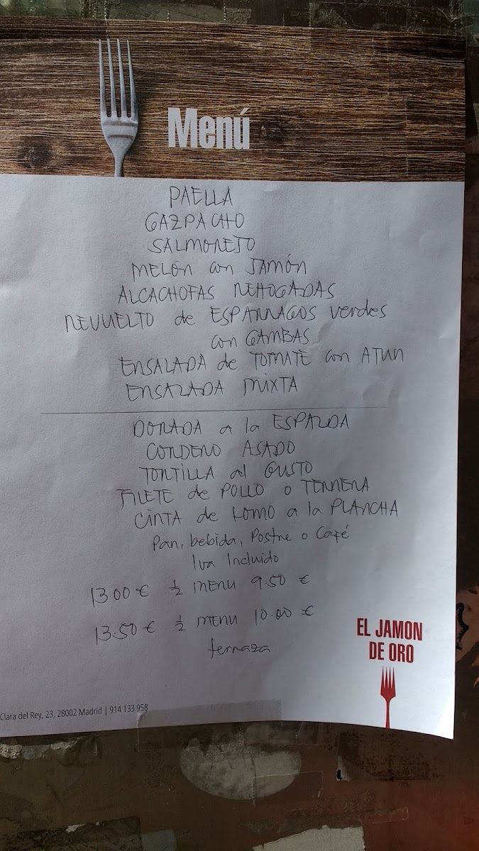 Menu El Jamón De Oro-7