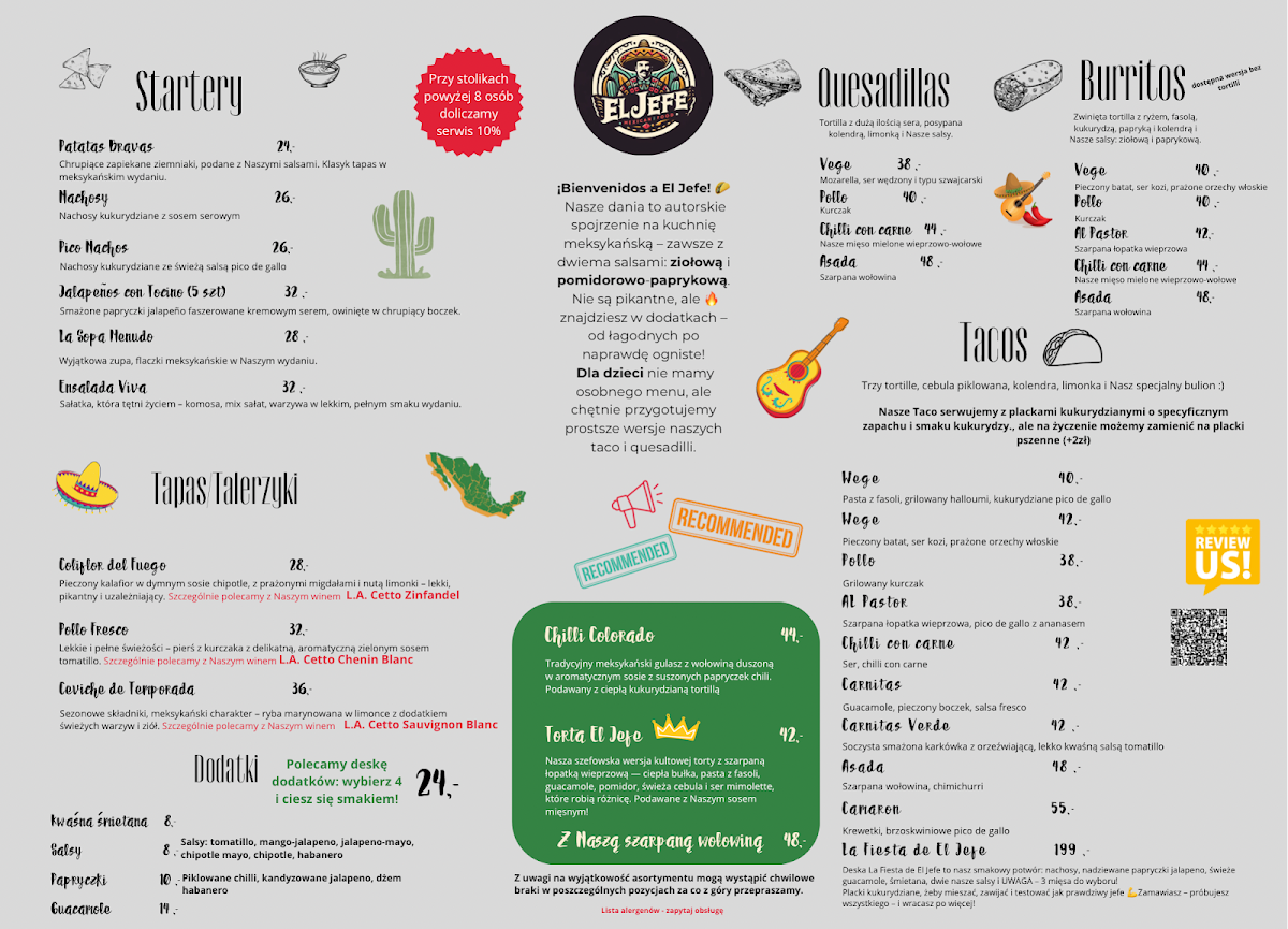 Menu El Jefe Mexican Food-1