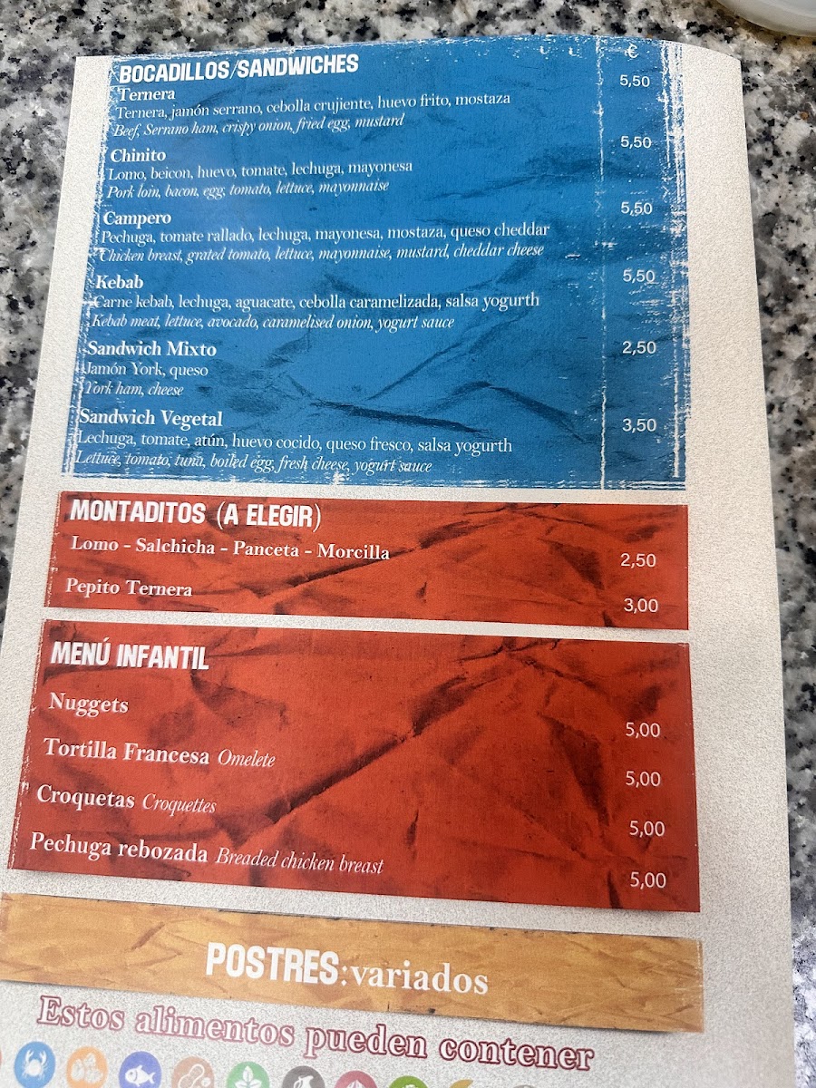 Menu El Laurel-1