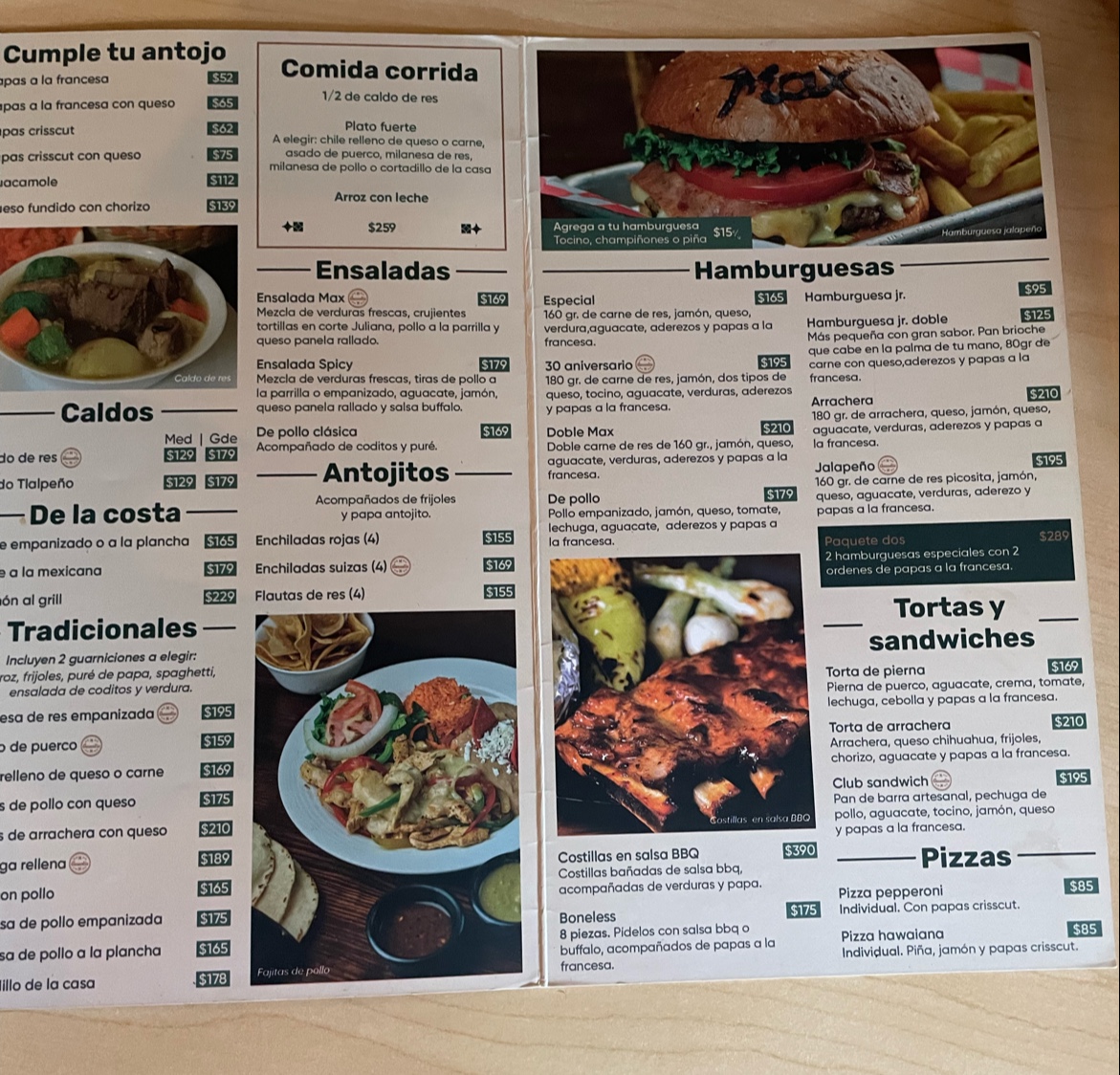 Menu El Lugar De Max-1