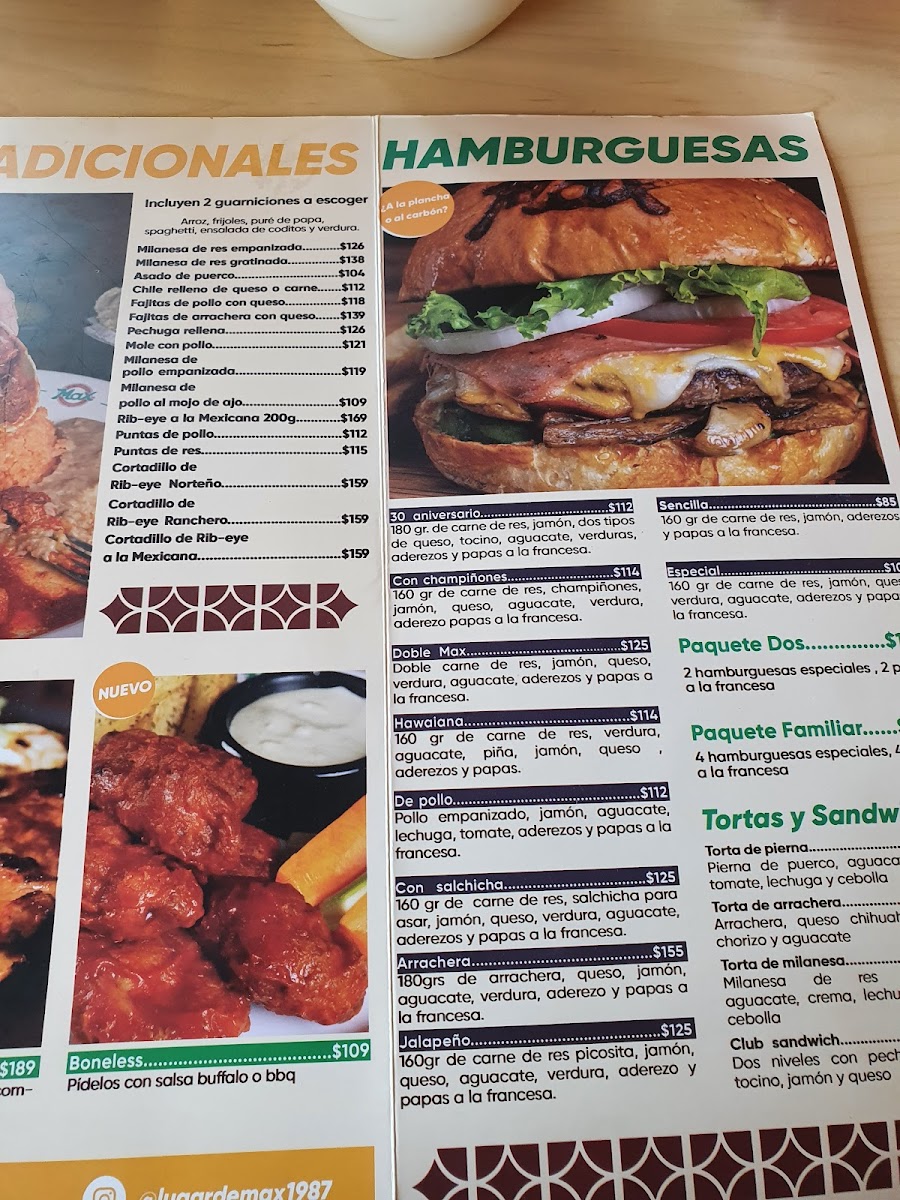 Menu El Lugar De Max-9