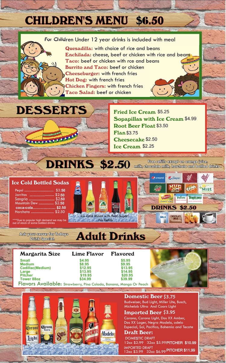 Menu El Maguey Mexican Restaurant-10