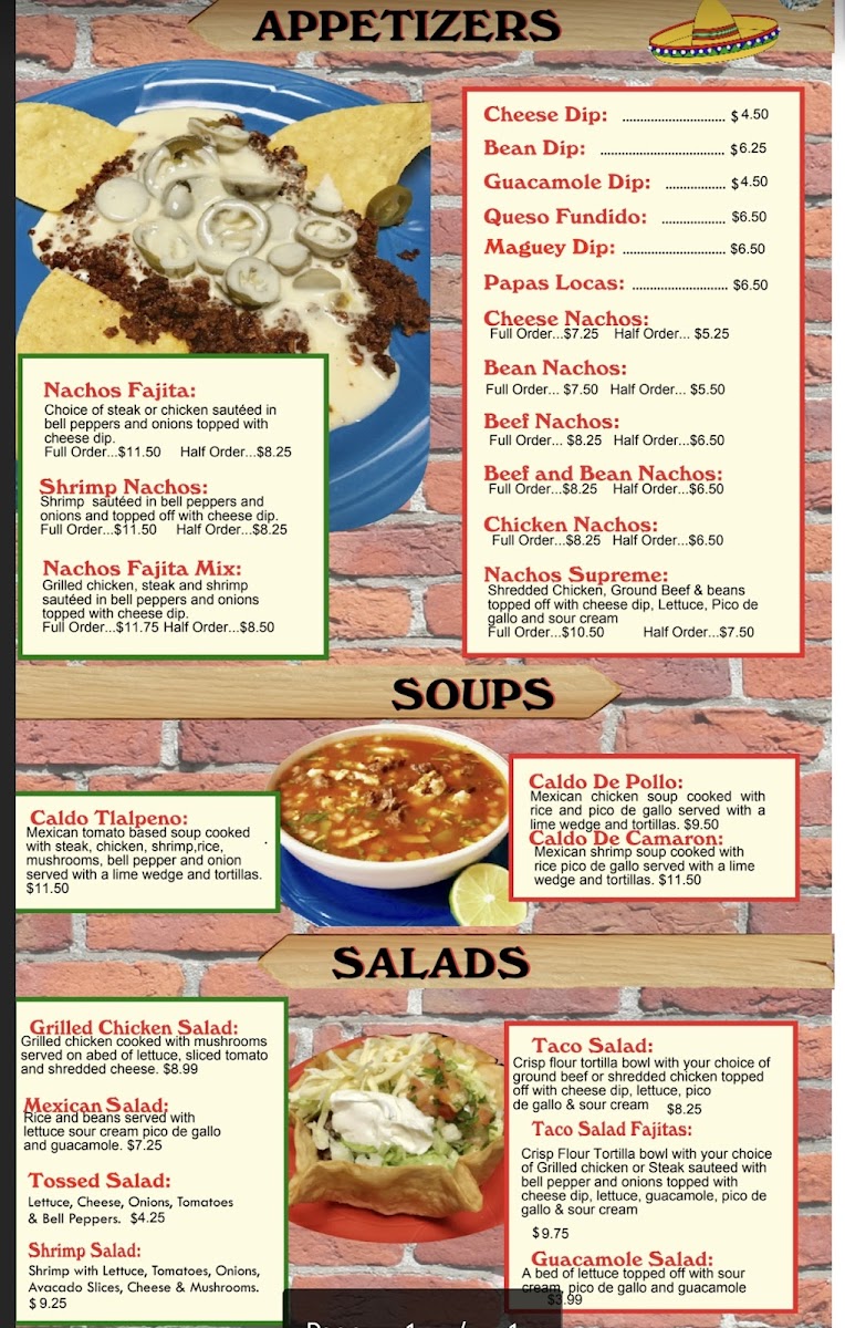 Menu El Maguey Mexican Restaurant-3