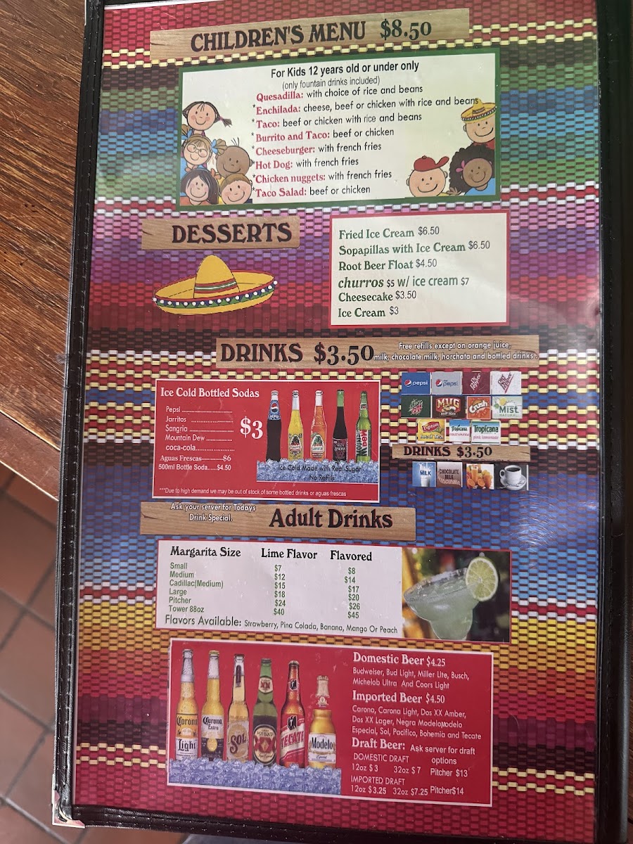 Menu El Maguey Mexican Restaurant-8