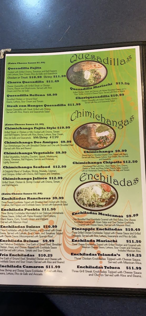 Menu El Mariachi Mexican Grill-4