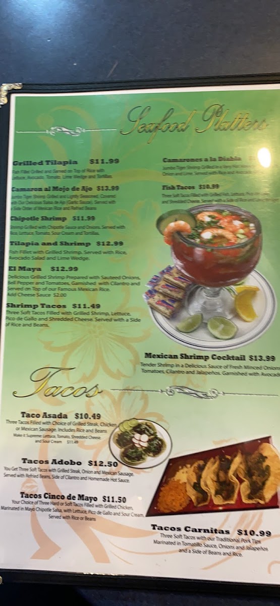 Menu El Mariachi Mexican Grill-6