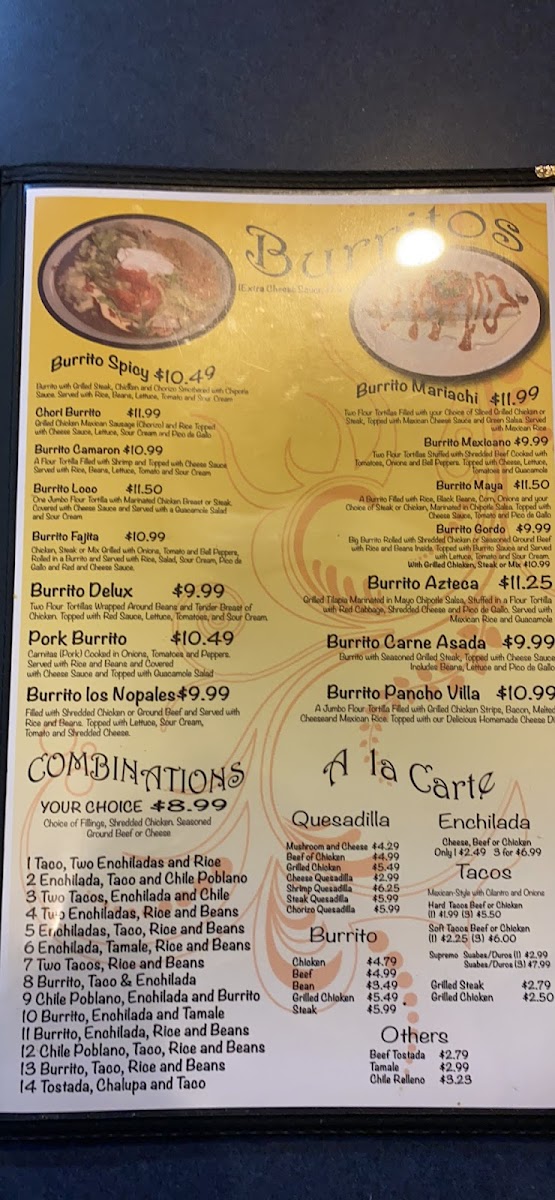 Menu El Mariachi Mexican Grill-7