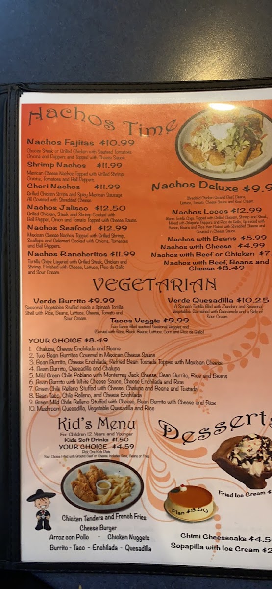 Menu El Mariachi Mexican Grill-8