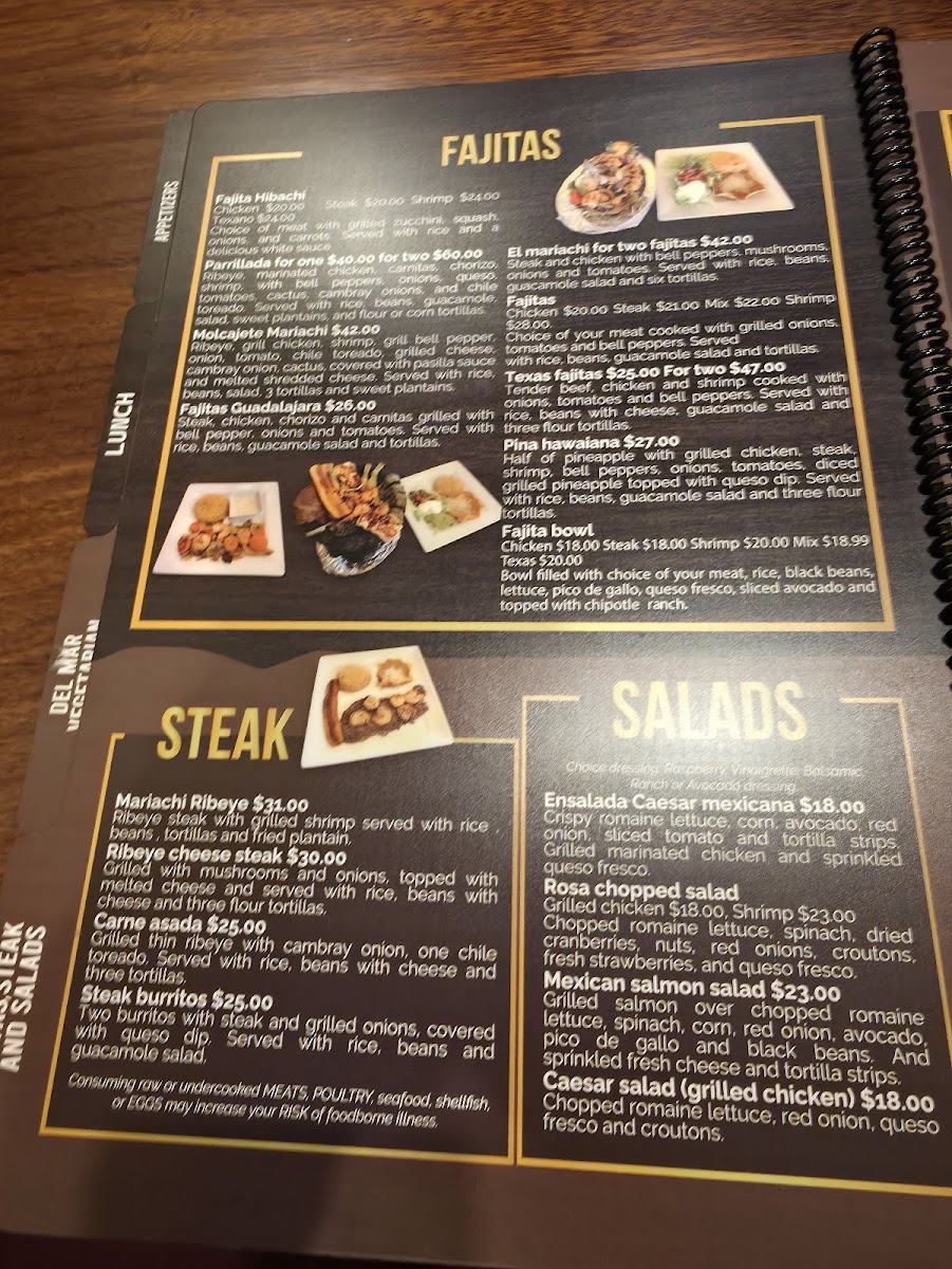 Menu El Mariachi Mexican Restaurant-7