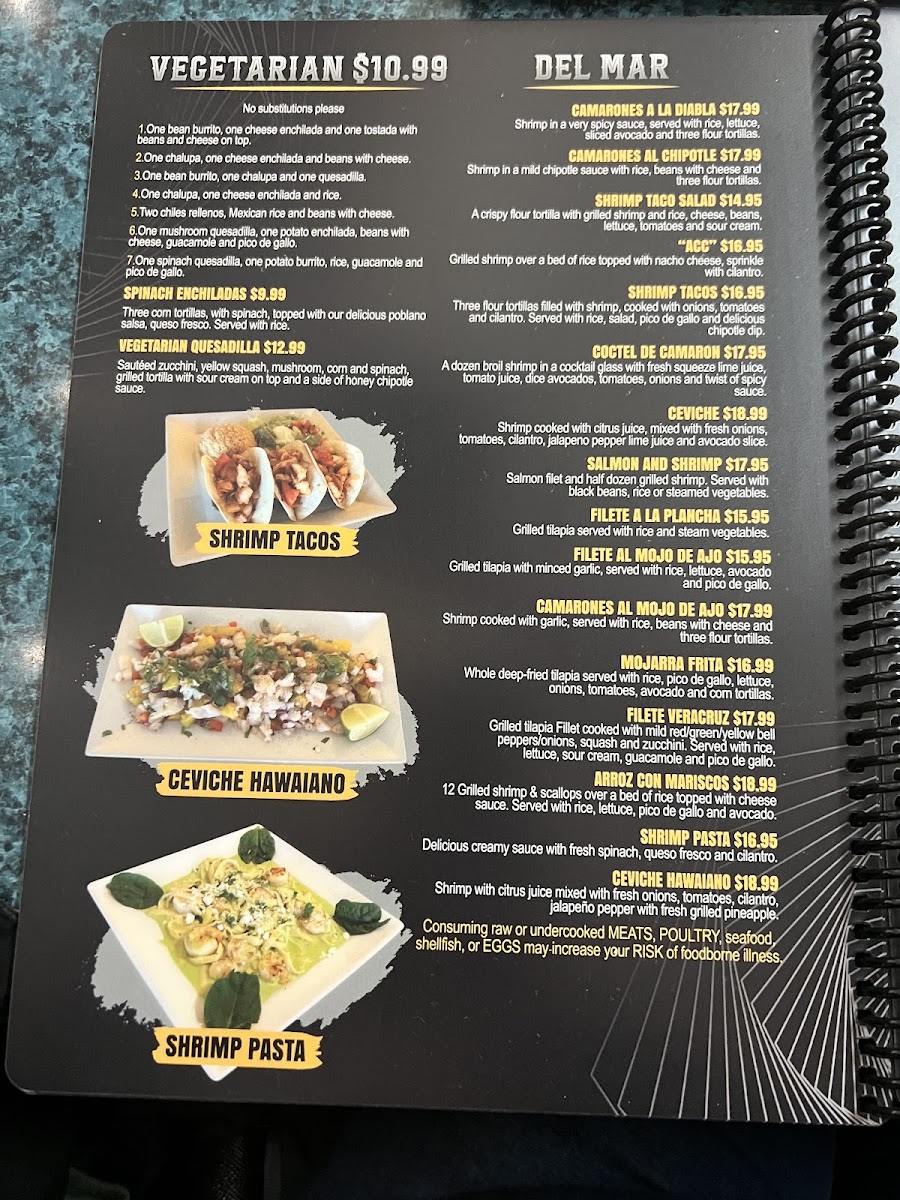 Menu El Mariachi Mexican Restaurant-8