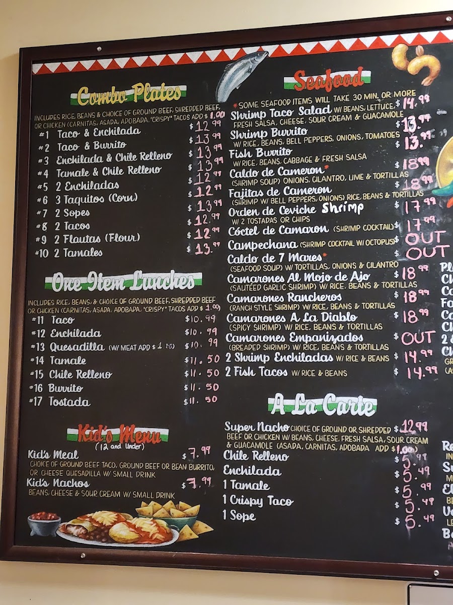 Menu El Mariachi Taqueria-2