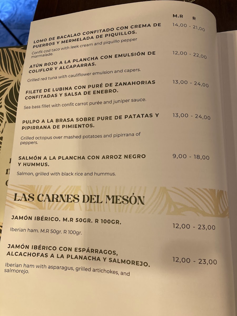 Menu El Mesón De Cervantes-10