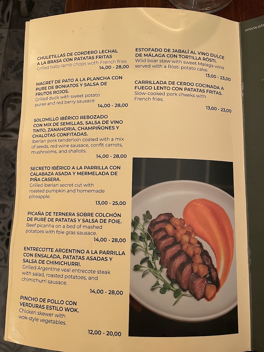 Menu El Mesón De Cervantes-4