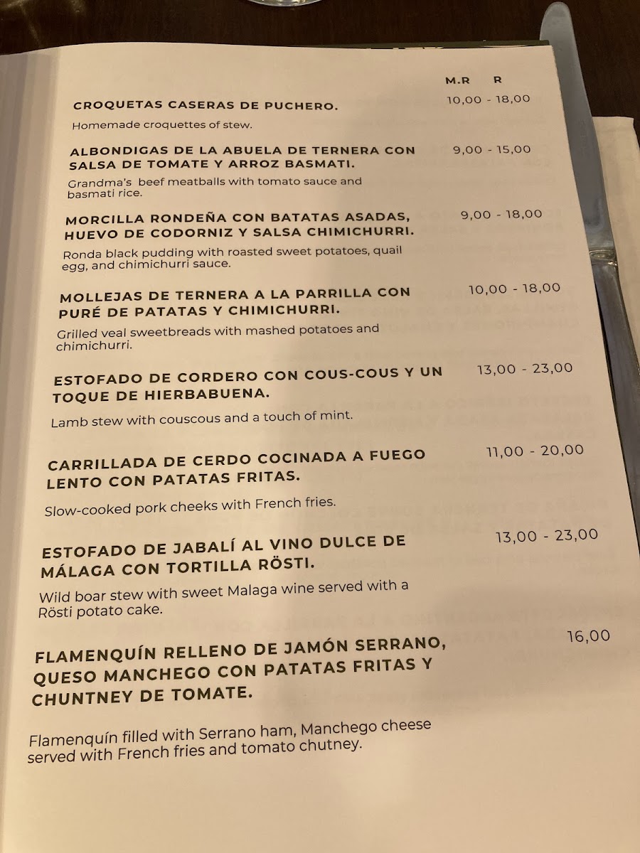 Menu El Mesón De Cervantes-7