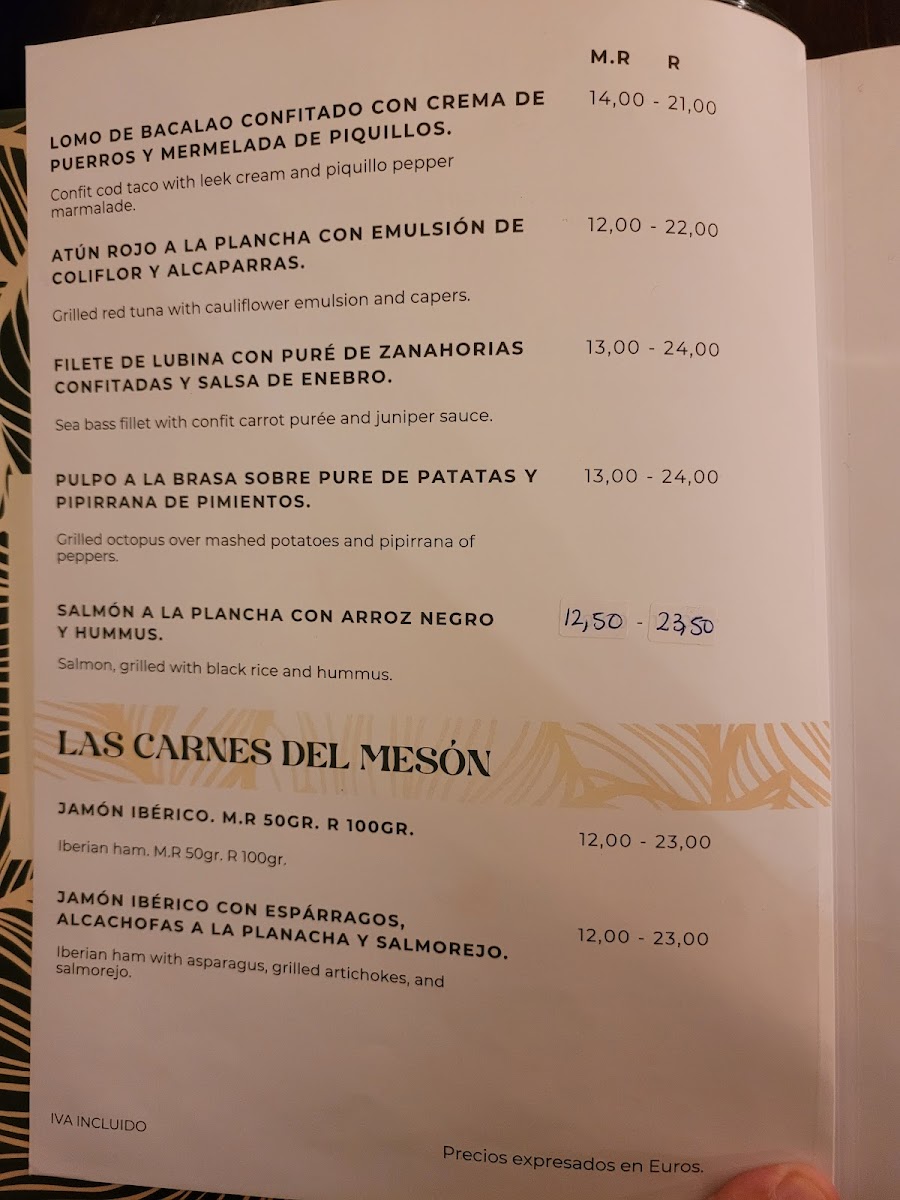 Menu El Mesón De Cervantes-9