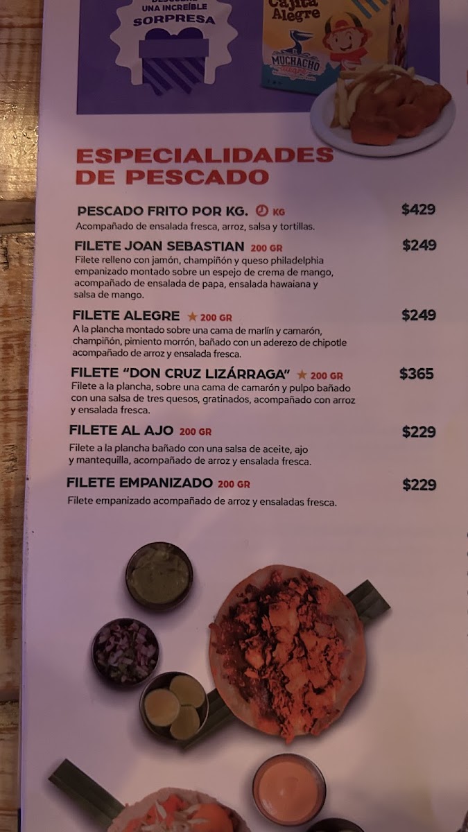 Menu El Muchacho Alegre Tijuana-2