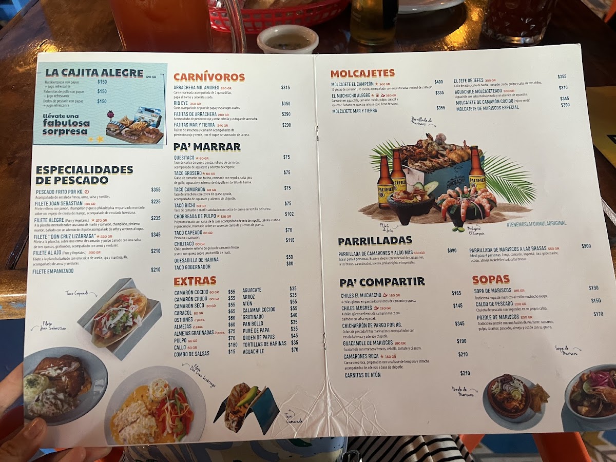 Menu El Muchacho Alegre Tijuana-5