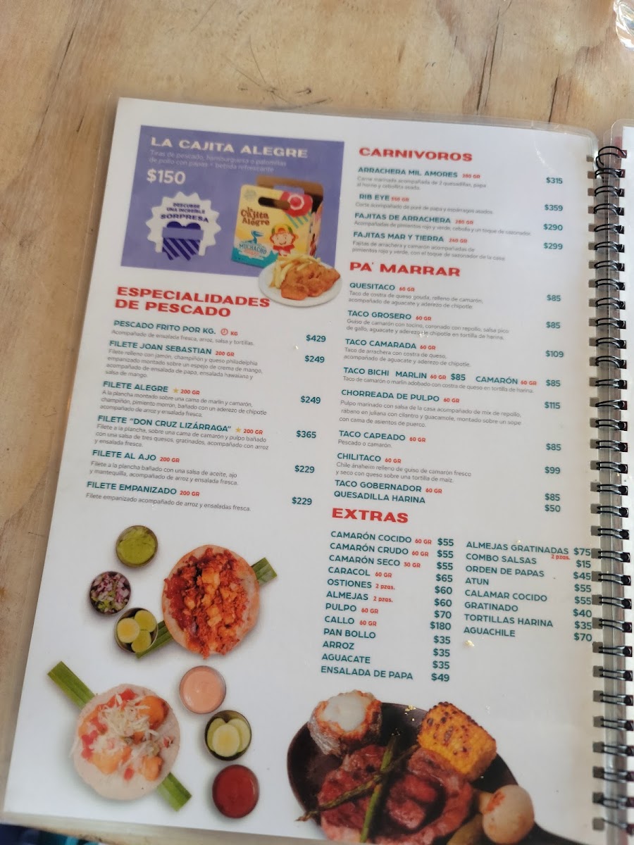 Menu El Muchacho Alegre Tijuana-7