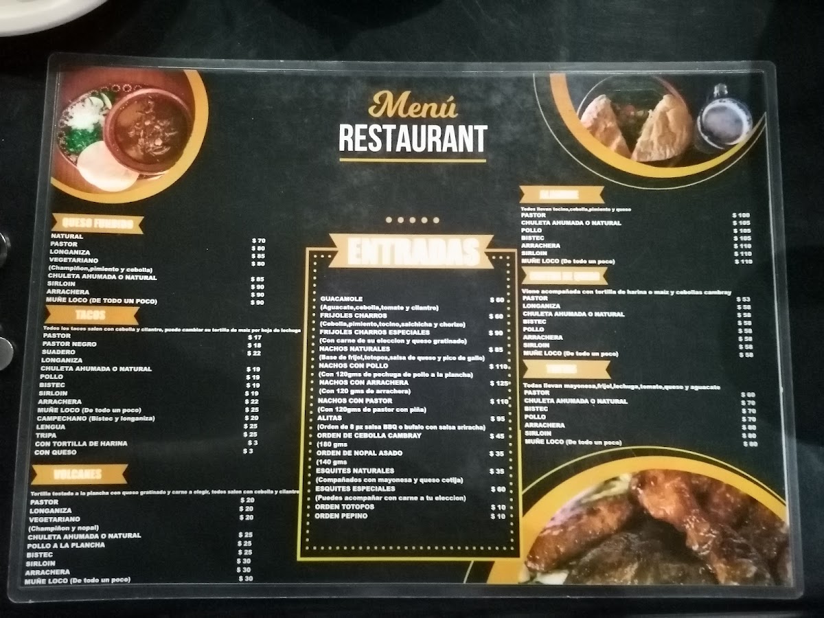 Menu El Muñe Restaurante Bar-1