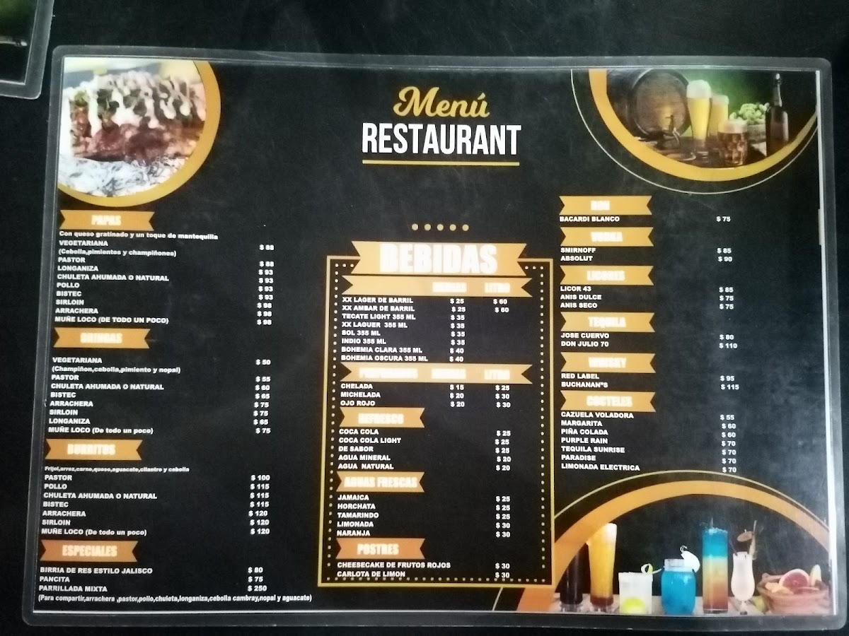 Menu El Muñe Restaurante Bar-2