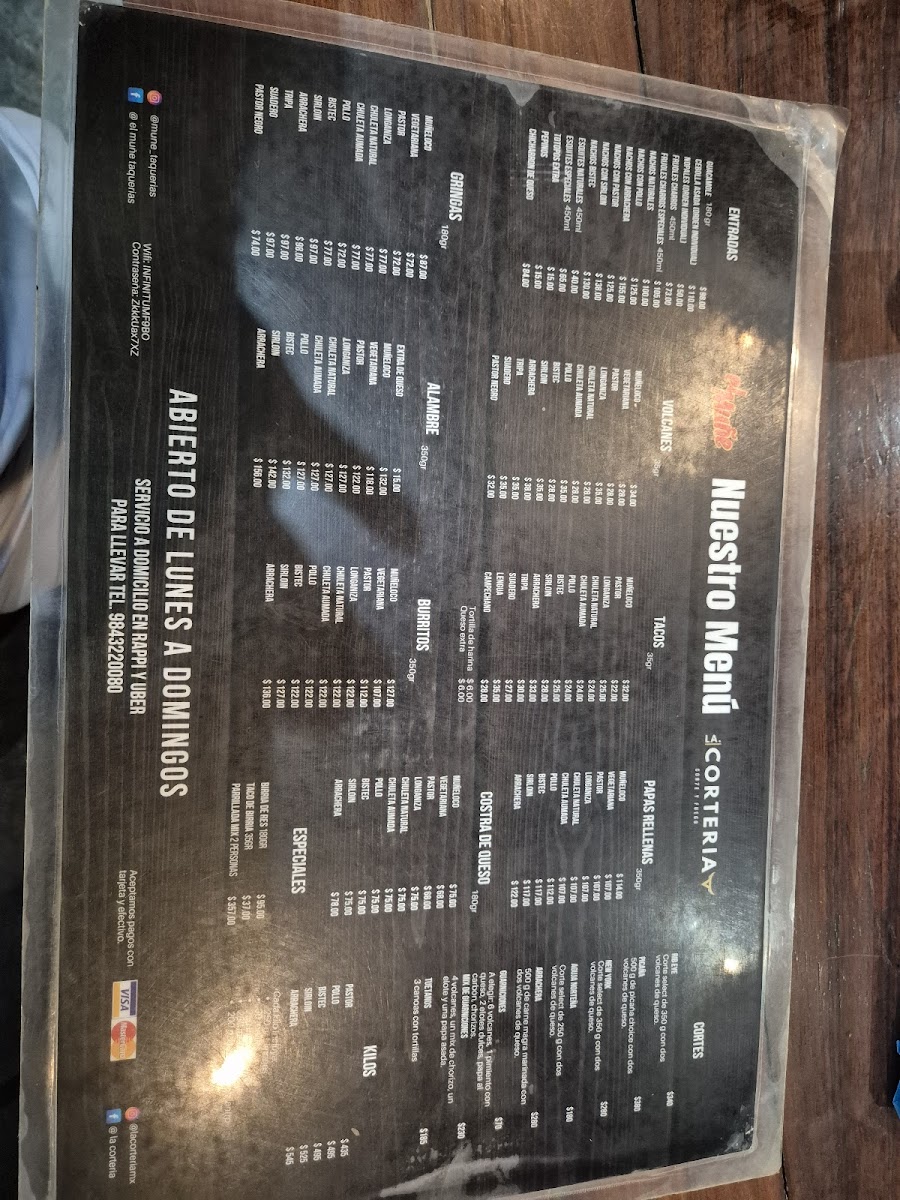 Menu El Muñe Restaurante Bar-7