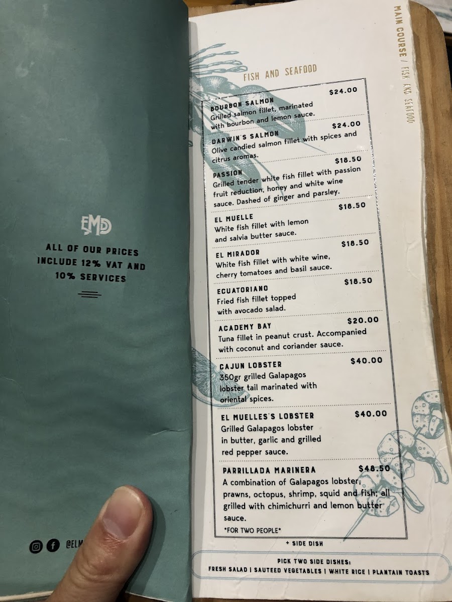 Menu El Muelle De Darwin-10