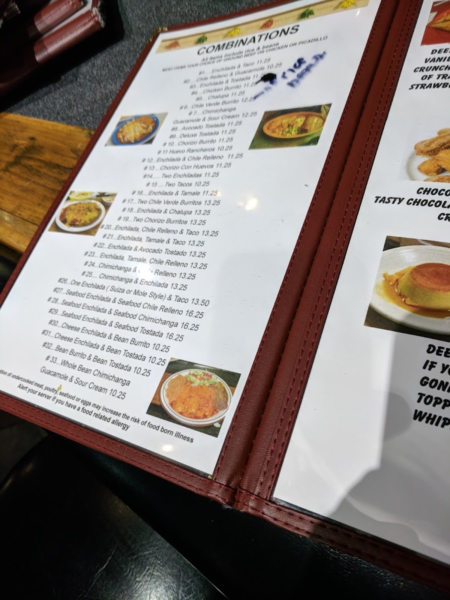 Menu El Nopal Family Mexican Restaurant-8