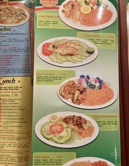 Menu El Nopal - Mall St. Matthews-1