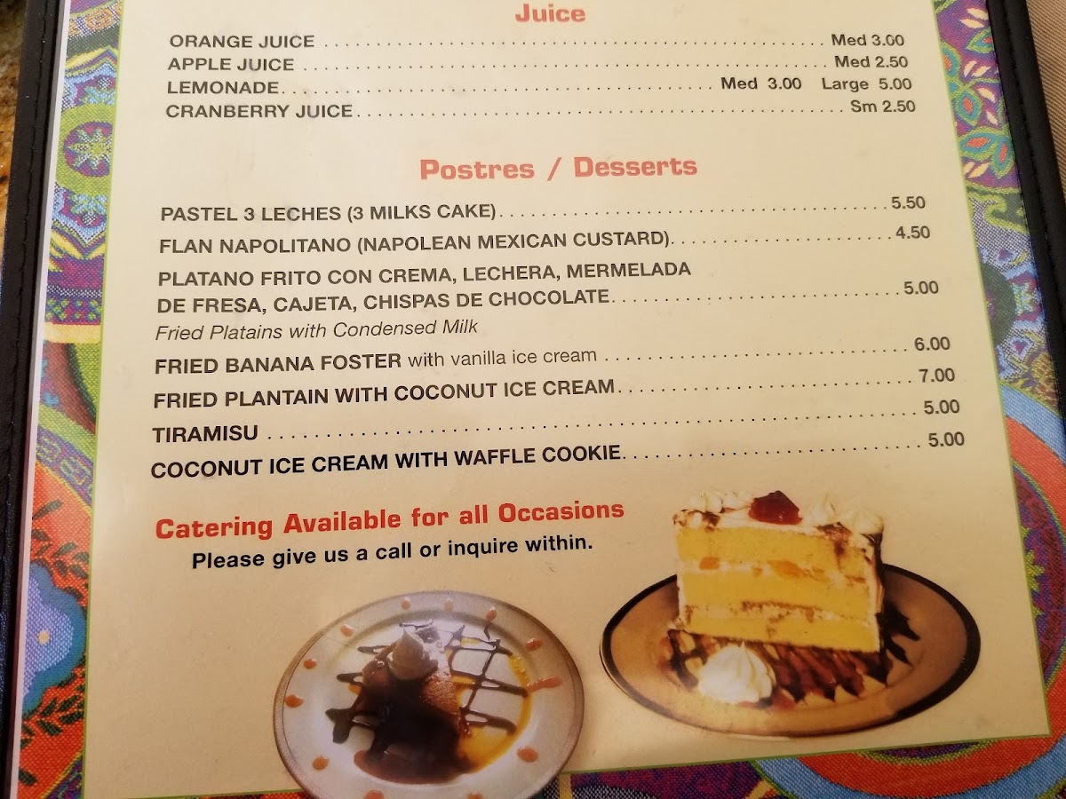 Menu El Nuevo Mariachi Loco-10