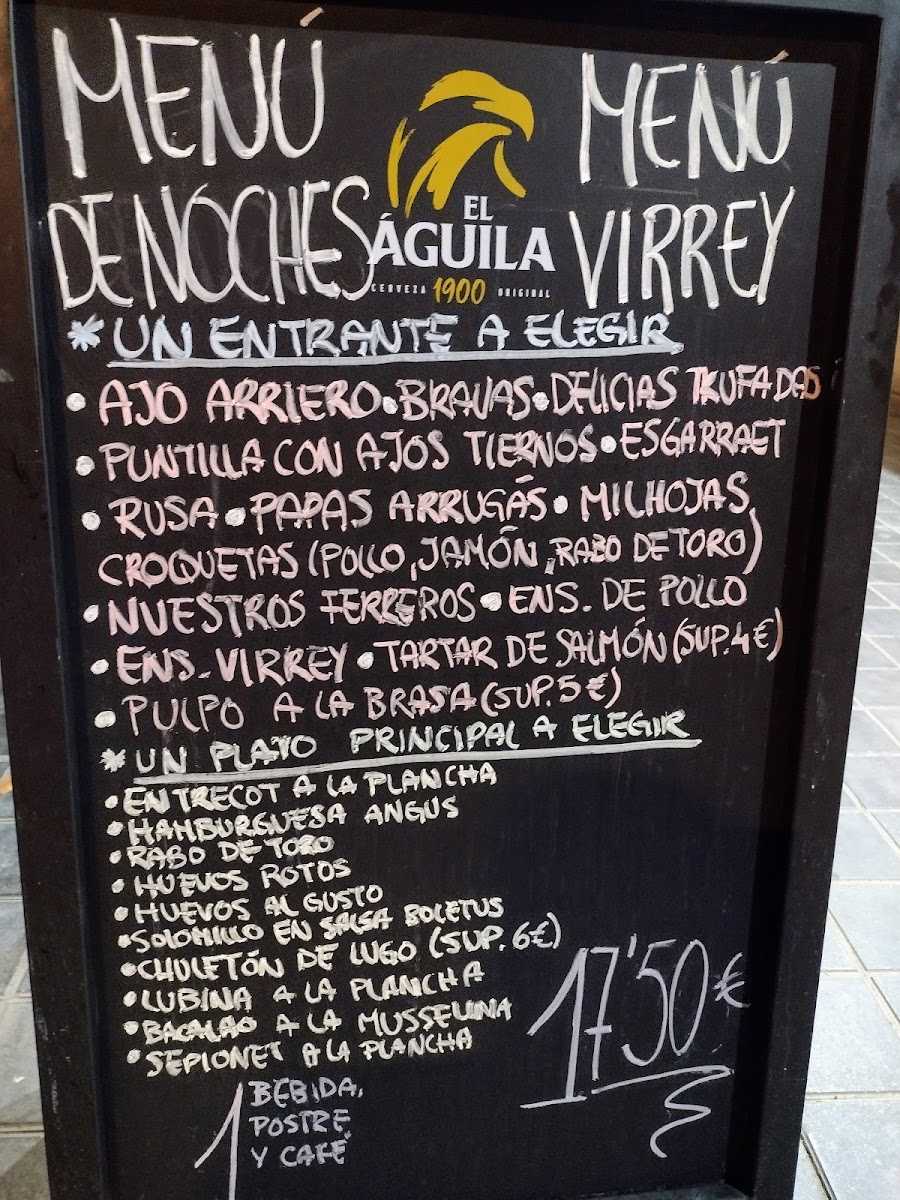 Menu El Nuevo Virrey-8