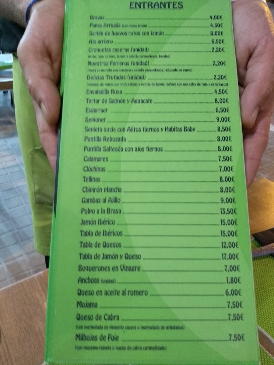 Menu El Nuevo Virrey-9