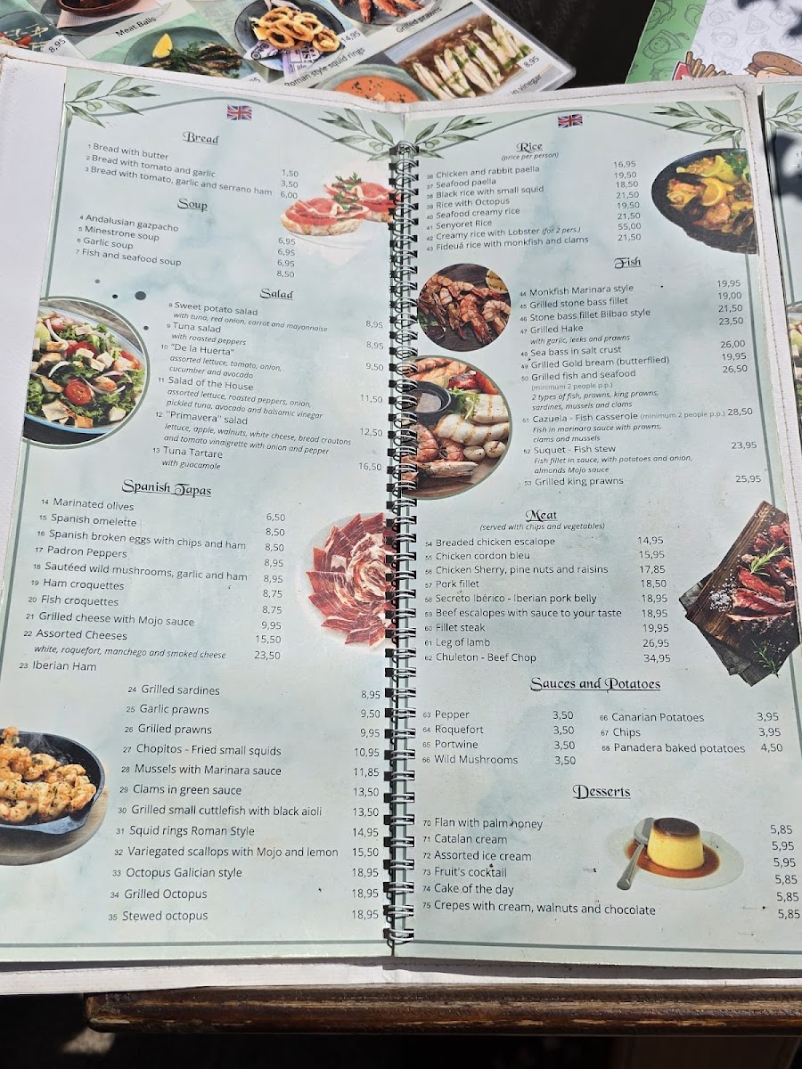 Menu El Olivo Restaurante-1