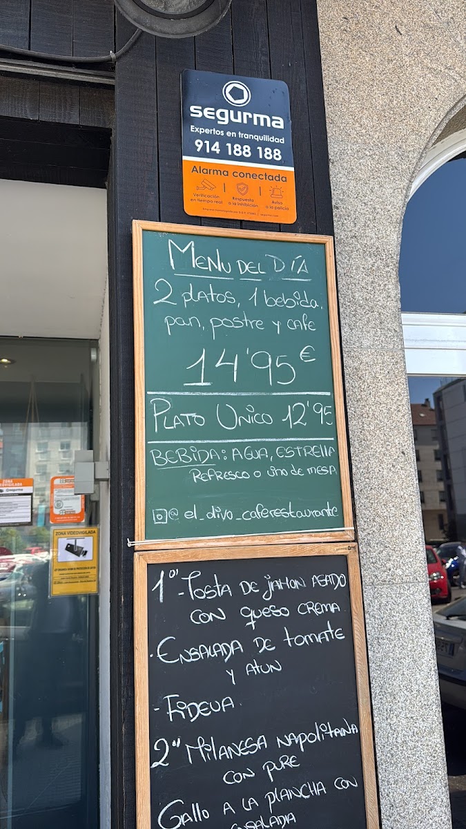 Menu El Olivo (Santiago De Compostela) Café Restaurante-4