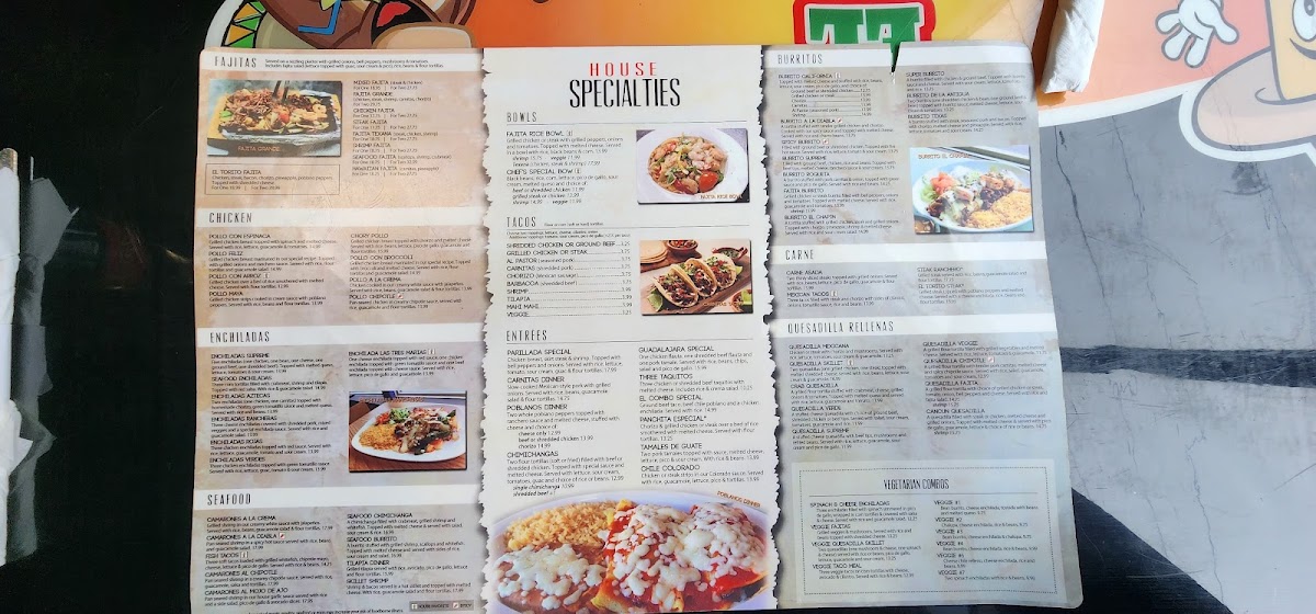 Menu El Orito Tacos Berea Ohio-2