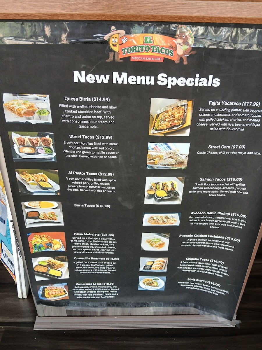 Menu El Orito Tacos Middleburg Heights-4