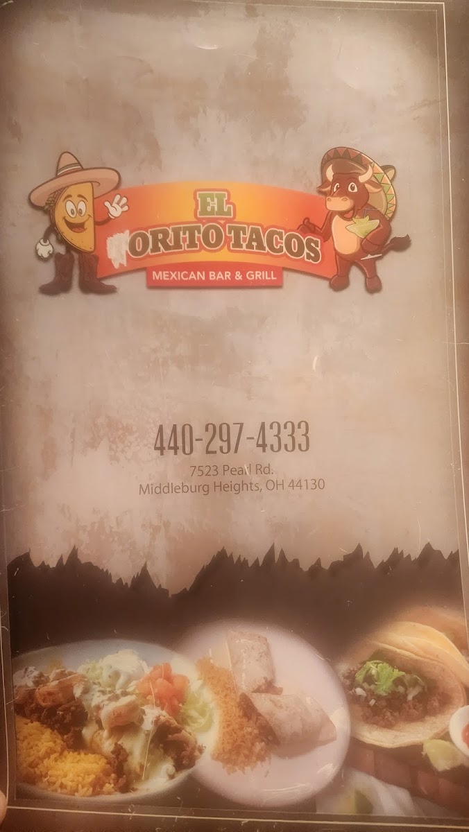 Menu El Orito Tacos Middleburg Heights-7