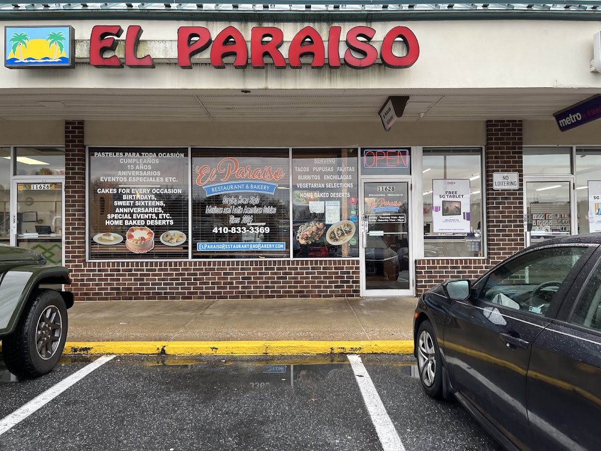 El Paraiso Restaurant And Bakery