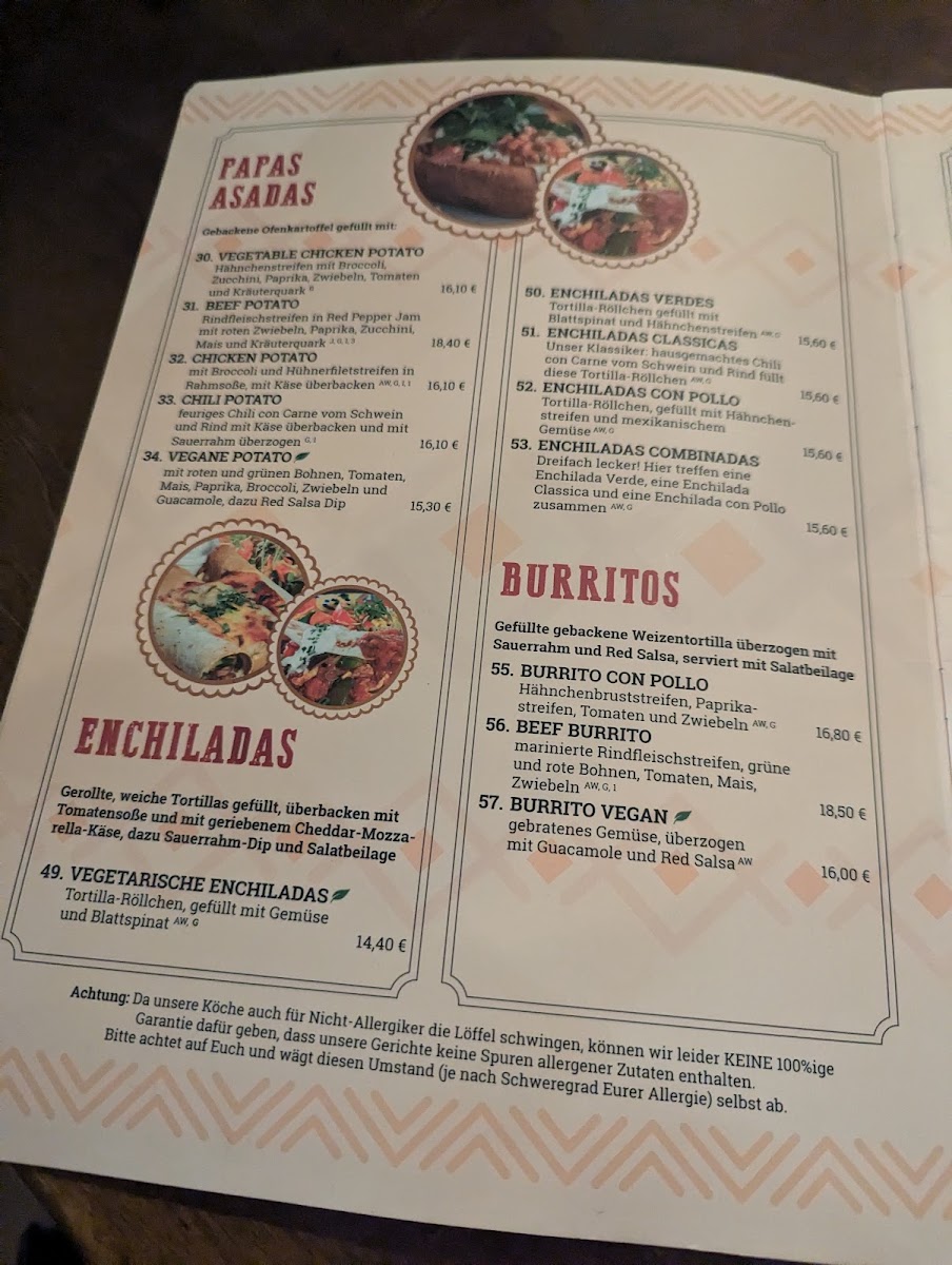 Menu El Paso | Cantina Y Bar Mexicano-3