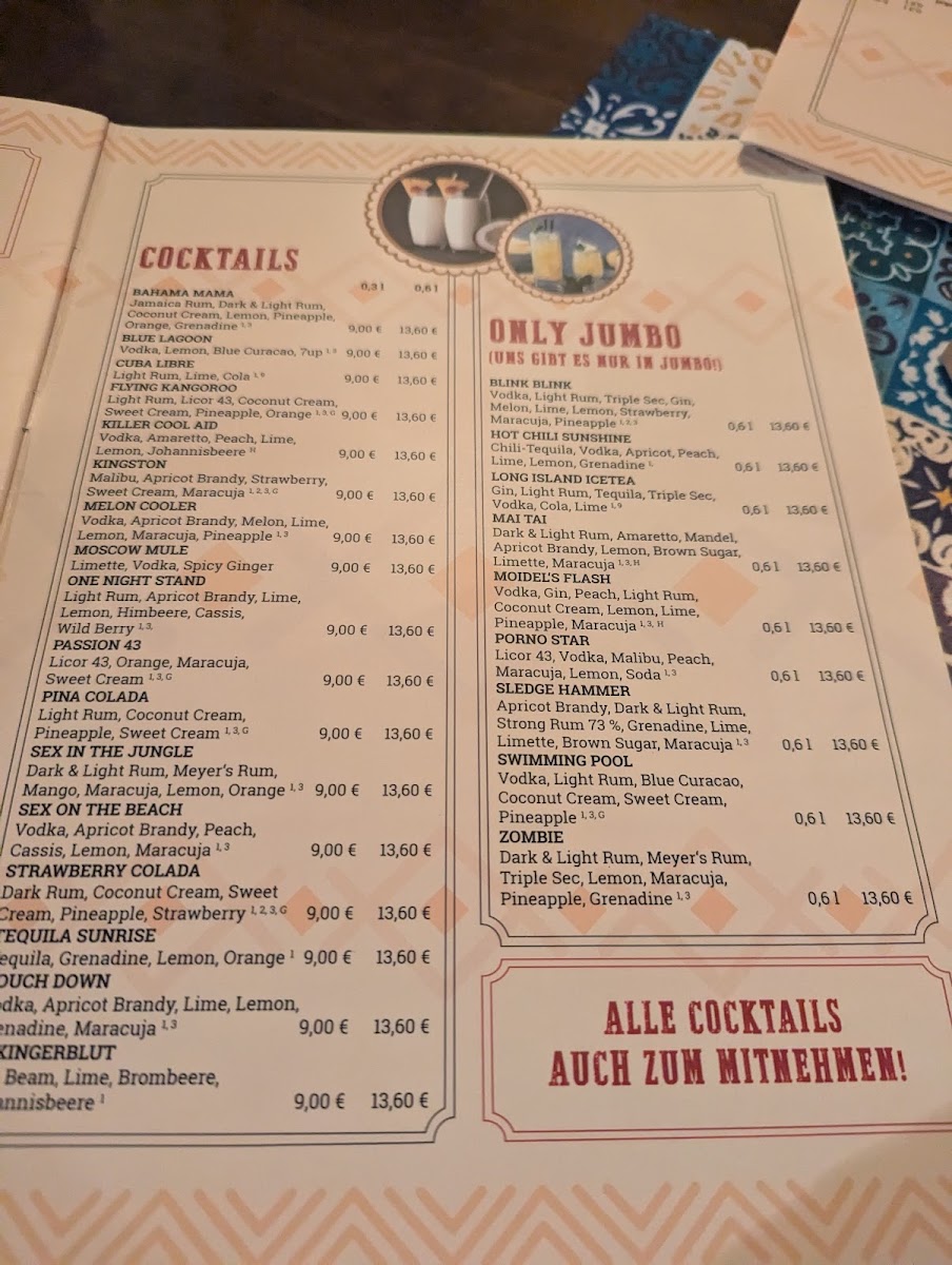 Menu El Paso | Cantina Y Bar Mexicano-6