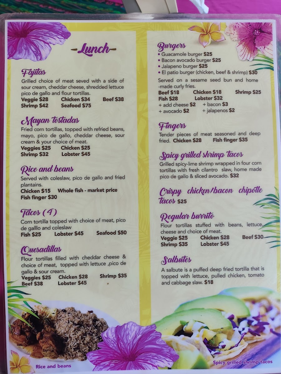 Menu El Patio Grill-4