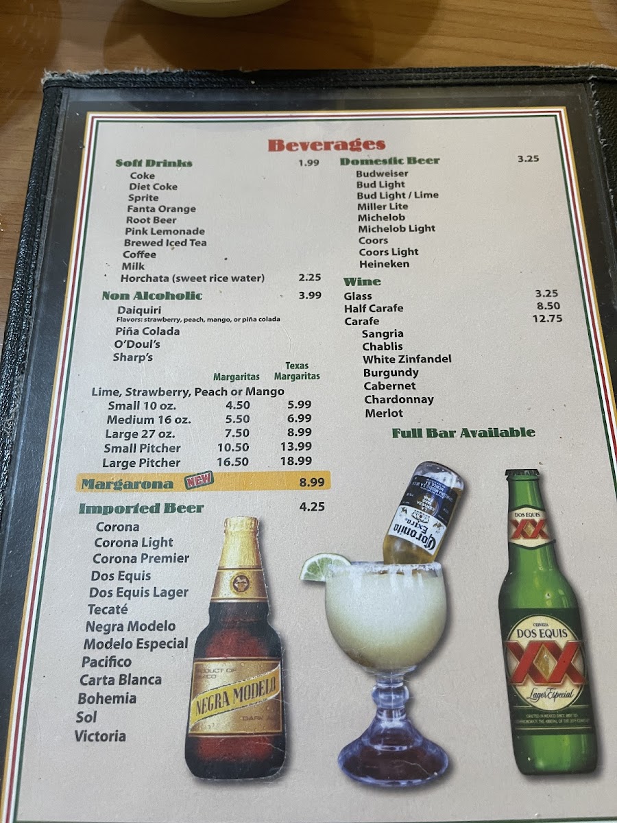 Menu El Patio Mexican Restaurant-3