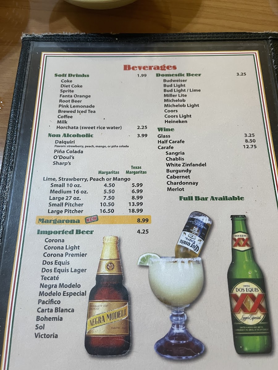 Menu El Patio Mexican Restaurant-5