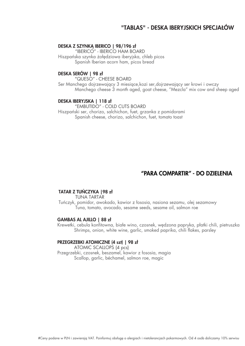 Menu El Patio Warsaw-2