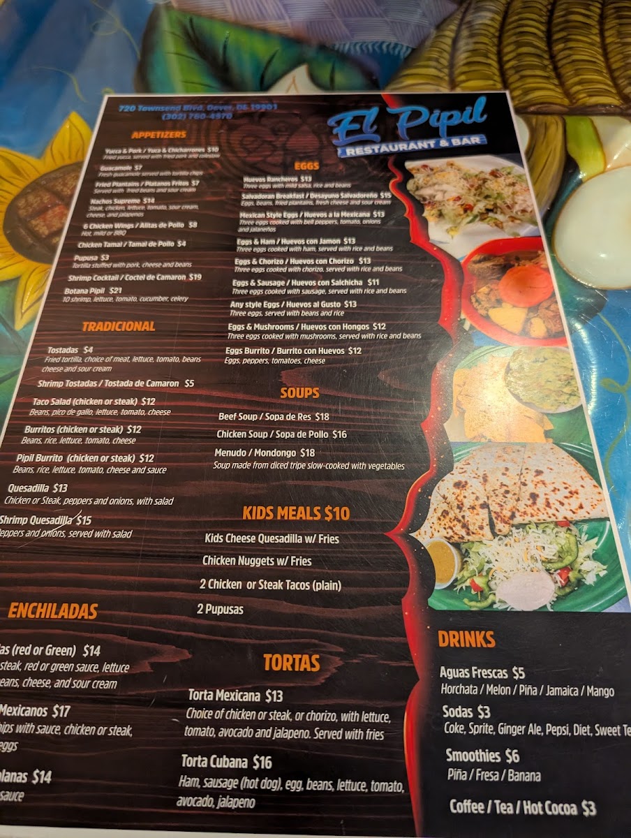 Menu El Pipil Restaurant-2
